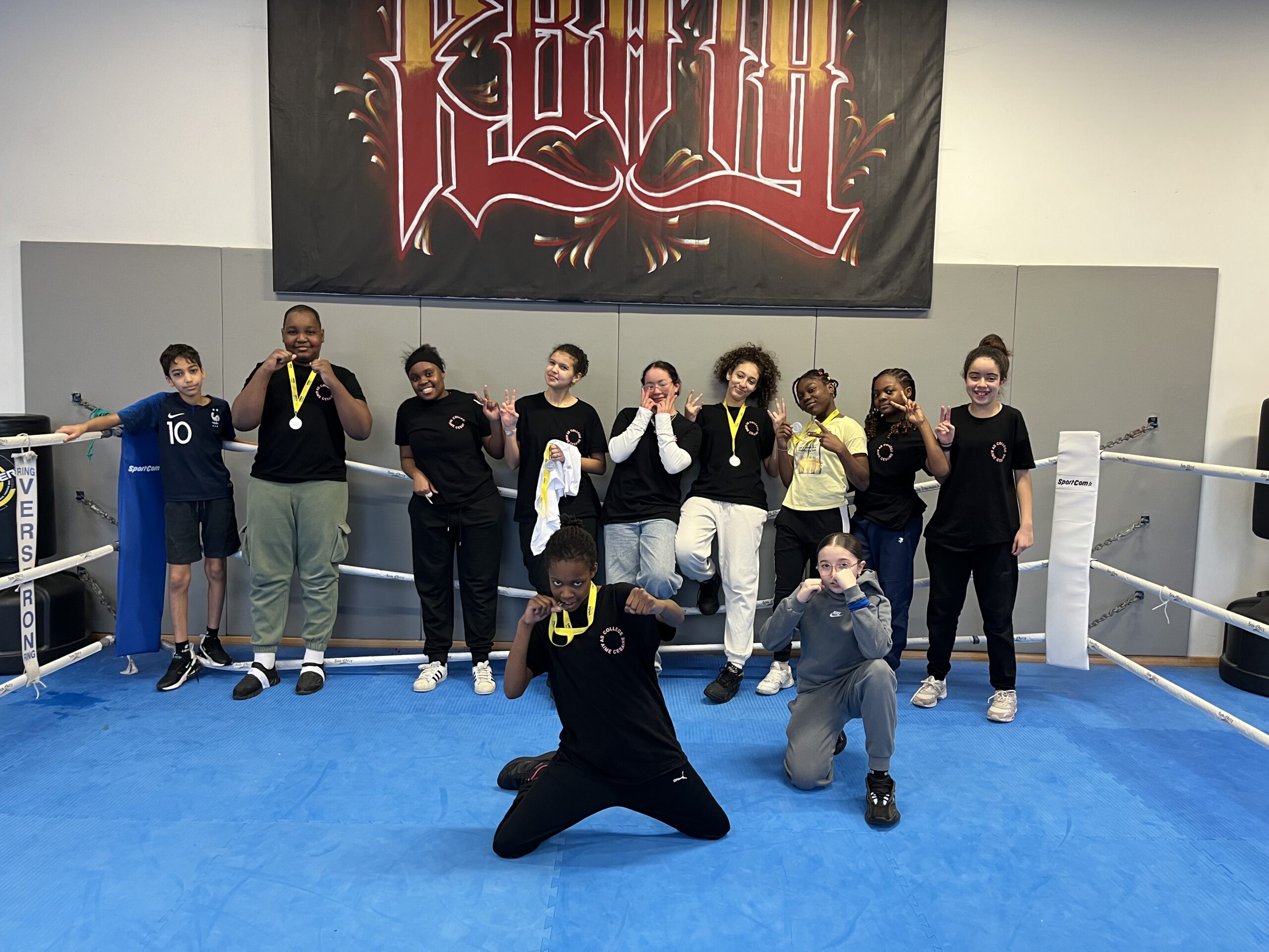 Championnats académiques de savate boxe française à Bois-d&rsquo;Arcy